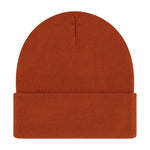 Elowel Beanie Hats for Men and Women - 100% Acrylic Thick Thermal Knit Skull Beanie Winter Hat - Unisex Cuffed Plain Caramel Beanie Hat