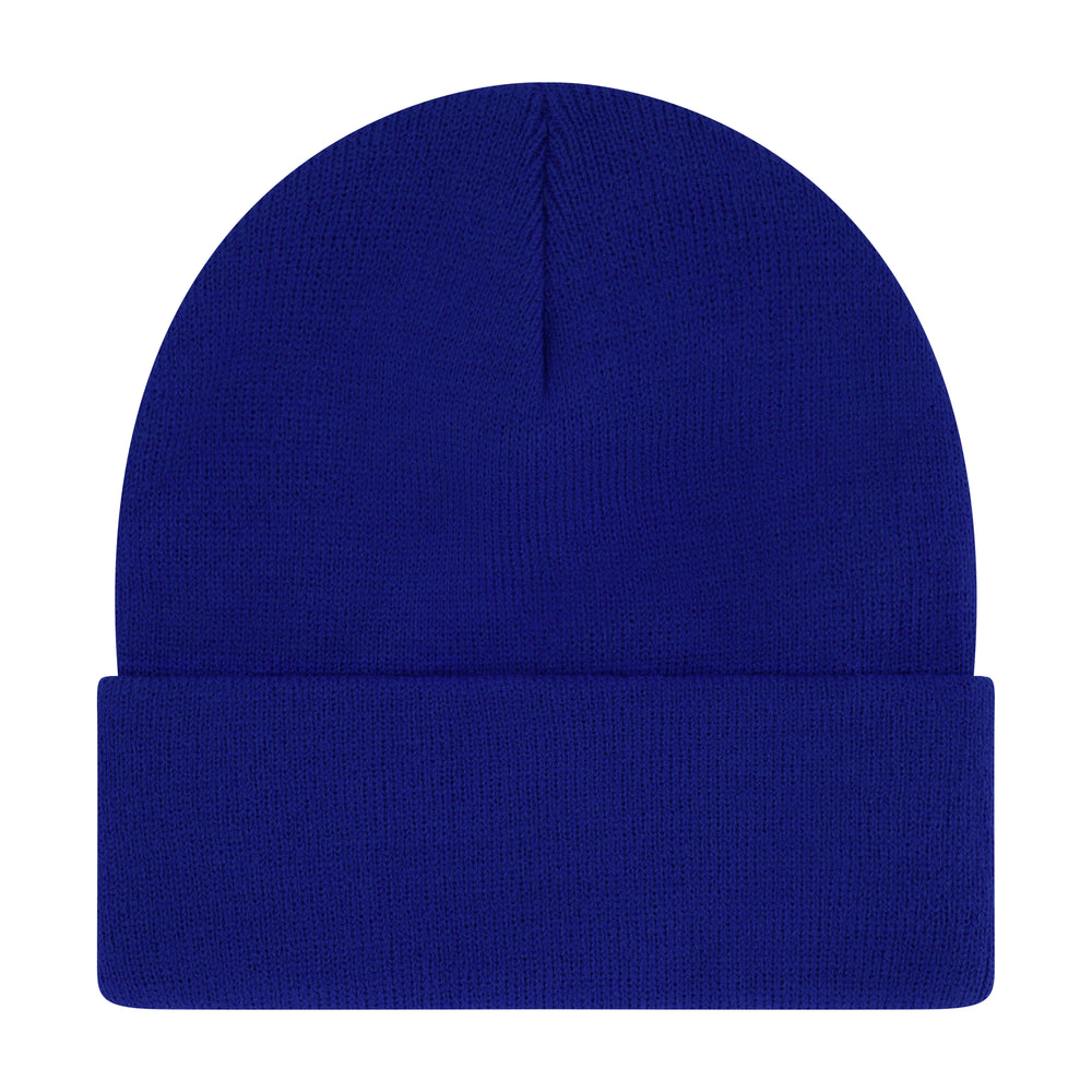 Elowel Beanie Hats for Men and Women - 100% Acrylic Thick Thermal Knit Skull Beanie Winter Hat - Unisex Cuffed Plain Light Blue Blue Beanie Hat