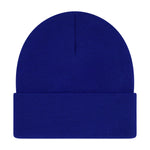 Elowel Beanie Hats for Men and Women - 100% Acrylic Thick Thermal Knit Skull Beanie Winter Hat - Unisex Cuffed Plain Light Blue Blue Beanie Hat